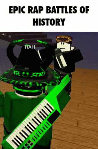 Rap Battle Roblox Greenvd Meme GIF
