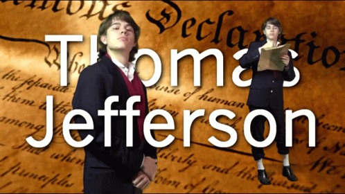 Rap Battle Thomas Jefferson Parody GIF