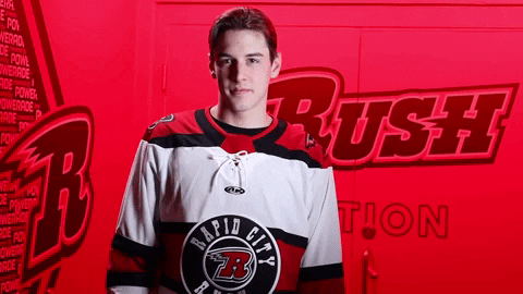 Rapid City Player Counting One Two GIF