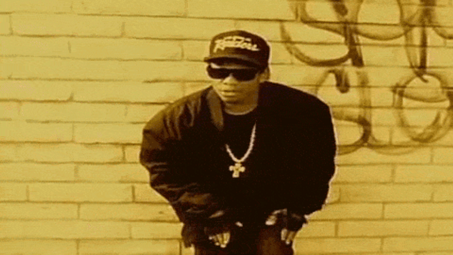 Rapper Eazy-e 90s Gangsta GIF