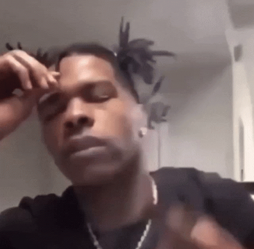 Rapper Lil Baby Incensing The Room GIF