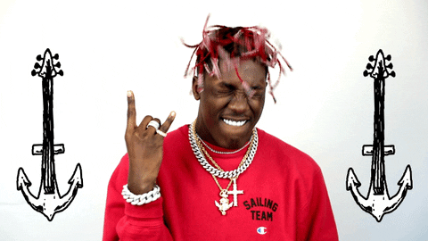 Rapper Lil Yachty Headbang GIF