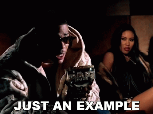 Rapper Nelly Just An Example GIF