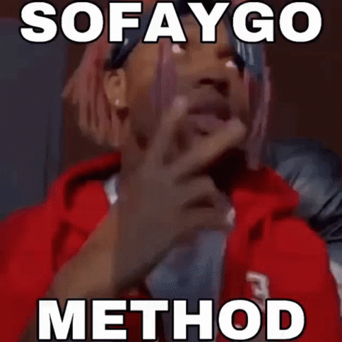 Rapper Sofaygo Hyper Singing Method GIF