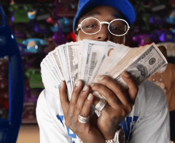 Rapper With Money GIF