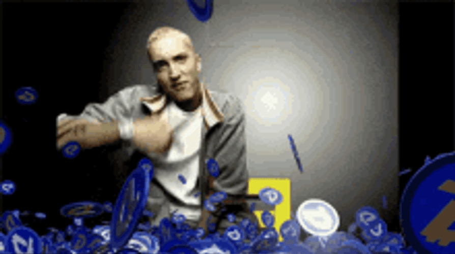 Rappers Eminem For Digibyte GIF