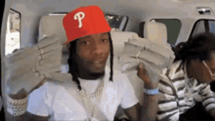 Rappers Holding A Lot Of Cash GIF