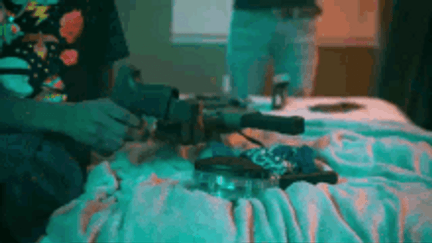 Rappers Playing Toy Gun GIF