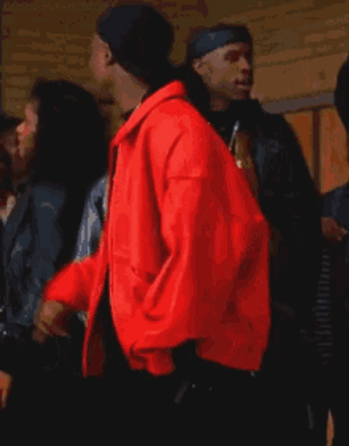 Rappers Tupac Bishop Waving GIF