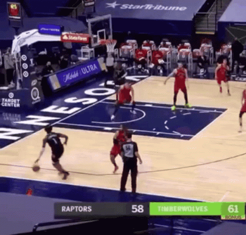 Raptors Poster Dunk GIF