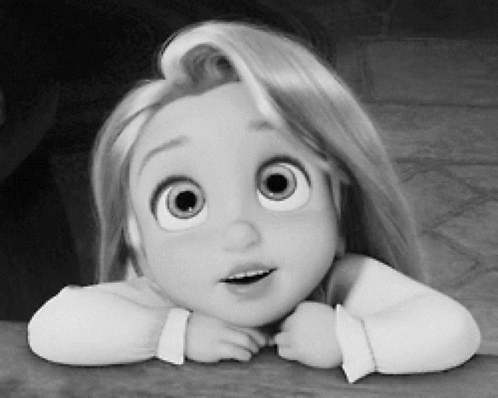 Rapunzel Batting Eyes GIF