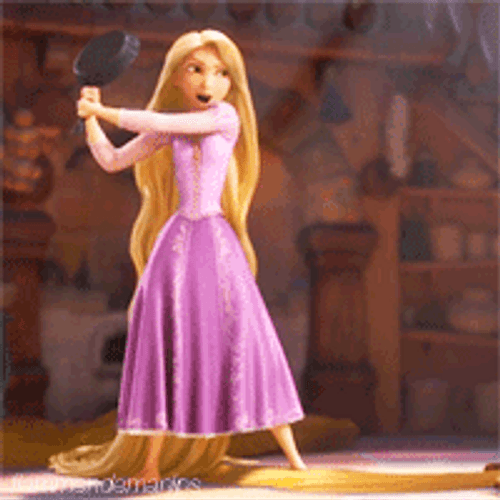 Site lijn Vlieger Accumulatie Rapunzel Disney Princess With Pan GIF | GIFDB.com