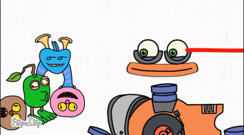 Rare Epic Wubbox Getting Bitten On Its Eye GIF