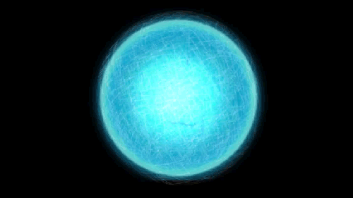Rasengan Art Fan Made Glistening GIF