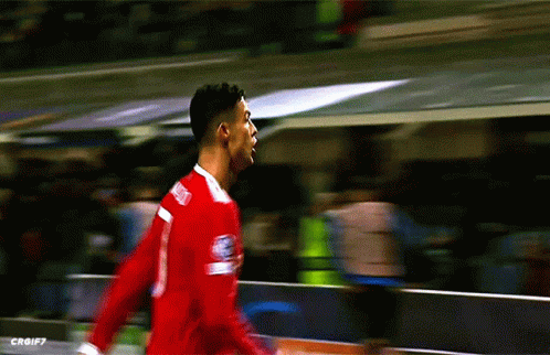 Rashford Trademark Ronaldo Goal GIF