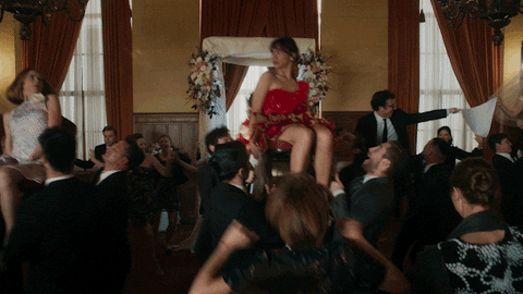 Rashida Jones Celebration Mazel Tov GIF