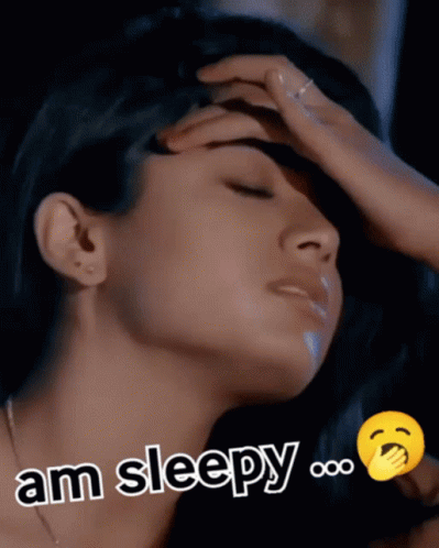 Rashmika Mandanna Am Sleepy GIF