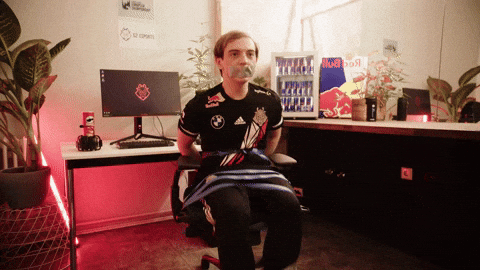 Rasmus Winther Gagged And Bound To Chair GIF