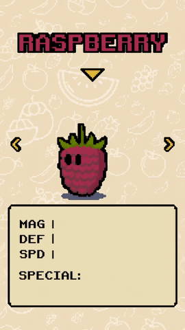 Raspberry Video Game Guitar GIF