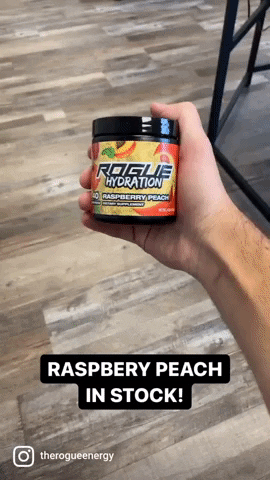 Raspberry Peach In Stock GIF