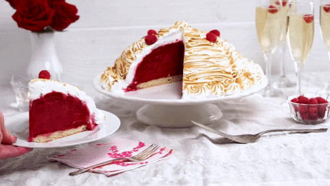Yummy Dessert Raspberry GIF