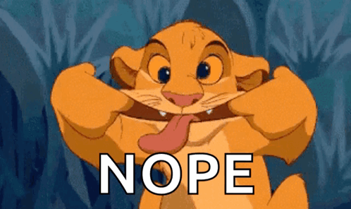 Raspberry Tongue Nope Meme GIF