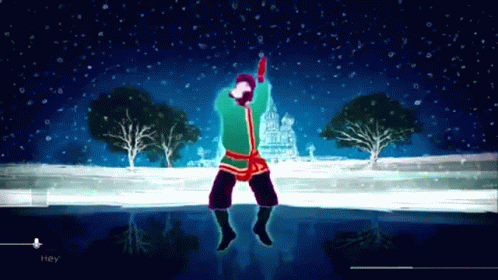 Rasputin Just Dance Snow GIF