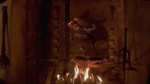 Rat Showering Chest Nuts Roasting GIF