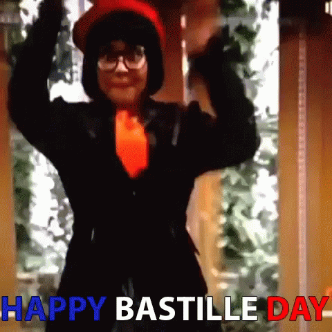 Raven Symone Happy Bastille Day GIF