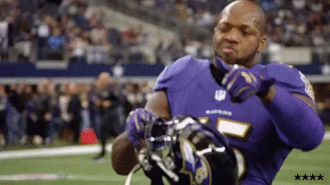 Ravens Ray Lewis Thumbs Up GIF