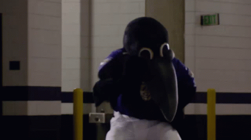 Ravens Dancing Mascot GIF