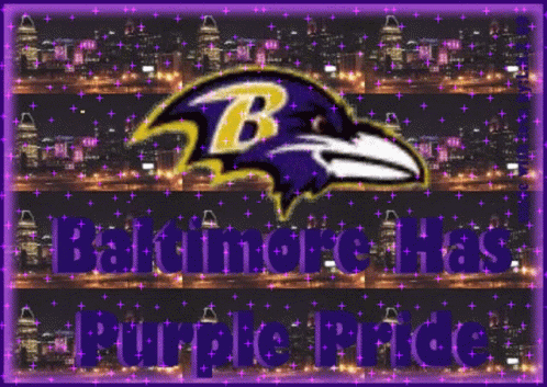 Baltimare Has Purple Pride Ravens GIF