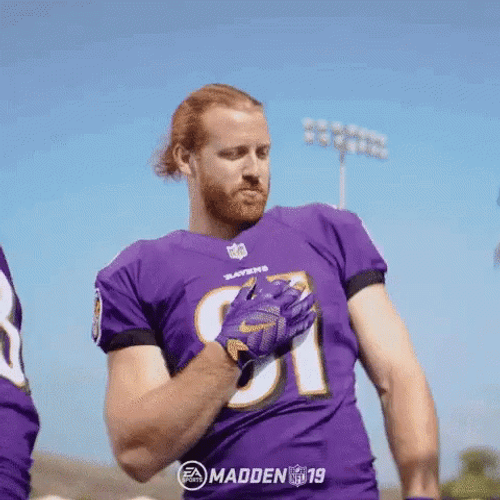 Ravens Dancing Team Mates GIF