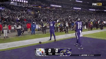 Ravens Football Game On TSNF GIF
