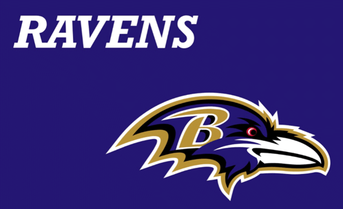 Ravens Win Sign With Ravens Logo