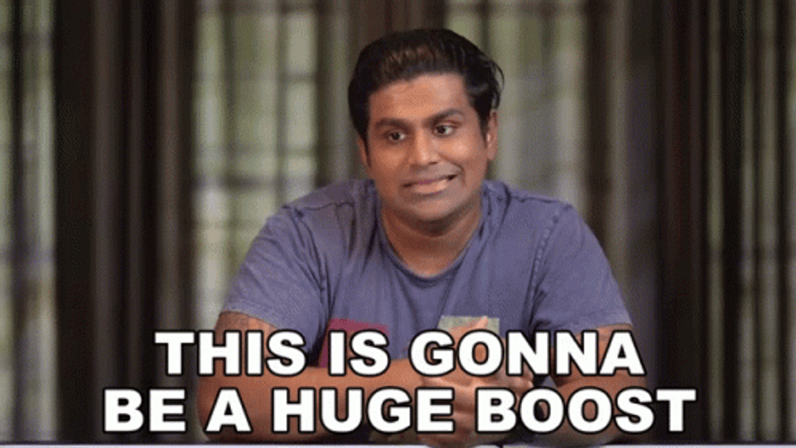 Ravichandran This Is Gonna Be A Huge Boost GIF
