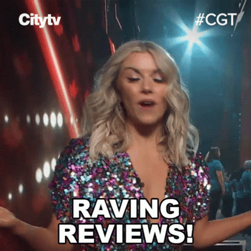 Raving Review Lindsay GIF