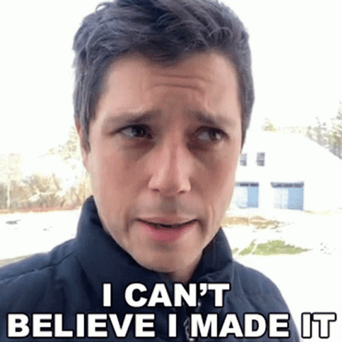Raviv Ullman Barely Made It GIF
