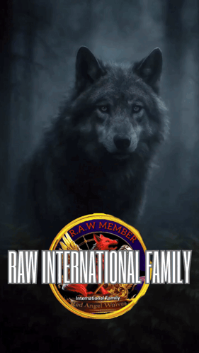 RAW International Family Poster Wolf GIF