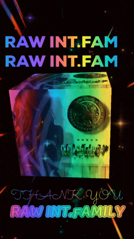 Rawint.fam Thank You Rawint.family Poster GIF