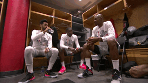 Ray Allen Drinking Water GIF