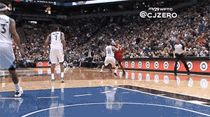 Ray Allen Getting Into A Fight GIF