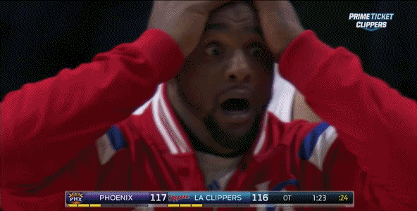 Ray Allen Holding Head GIF