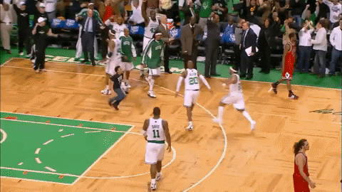 Ray Allen Hugging GIF