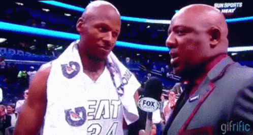 Ray Allen Interview GIF