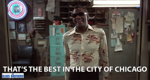 Ray Charles Blues Brothers Chicago GIF