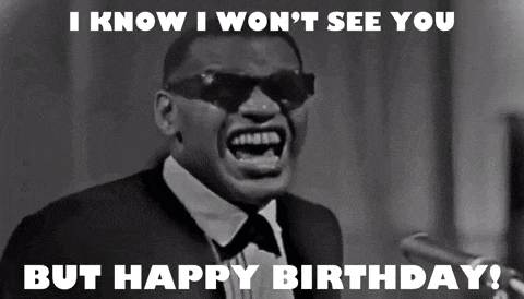 Ray Charles Happy Birthday Gif GIF