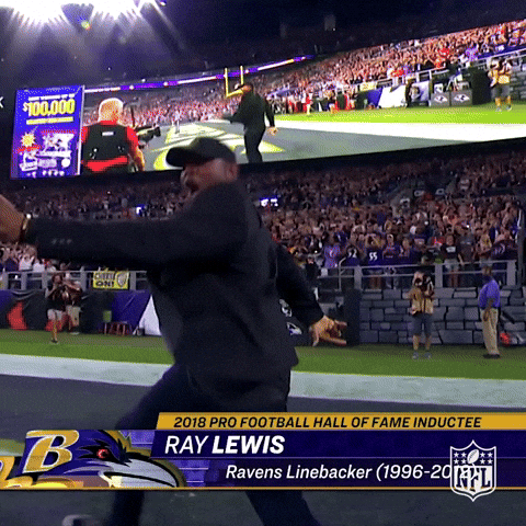 Ray Lewis Dancing Lively GIF