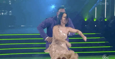 Ray Lewis Dancing With Cheryl Burke GIF