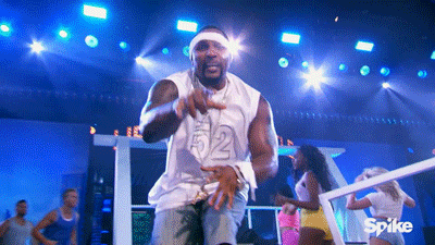 Ray Lewis Performing On Spike Tv GIF